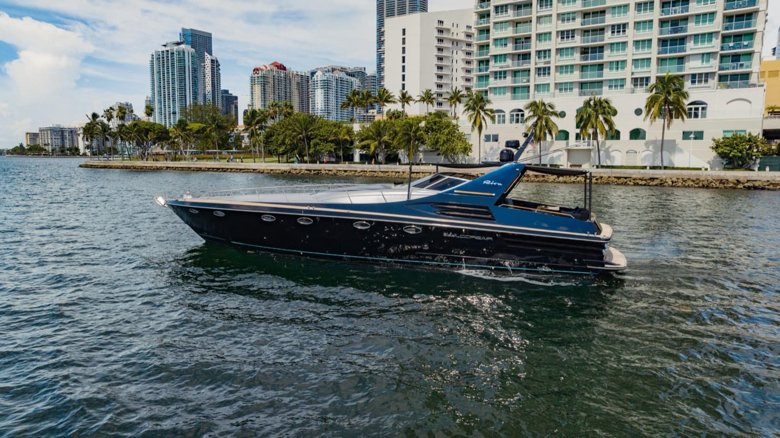 57' Riva Black Corsair
